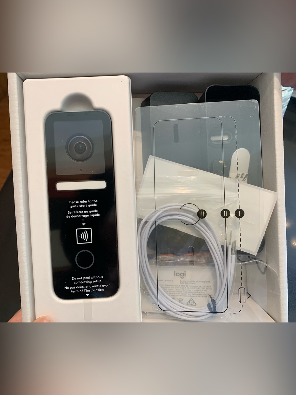Logitech Circle View Wired Doorbell - New Open Box – Apple HomeKit Secure